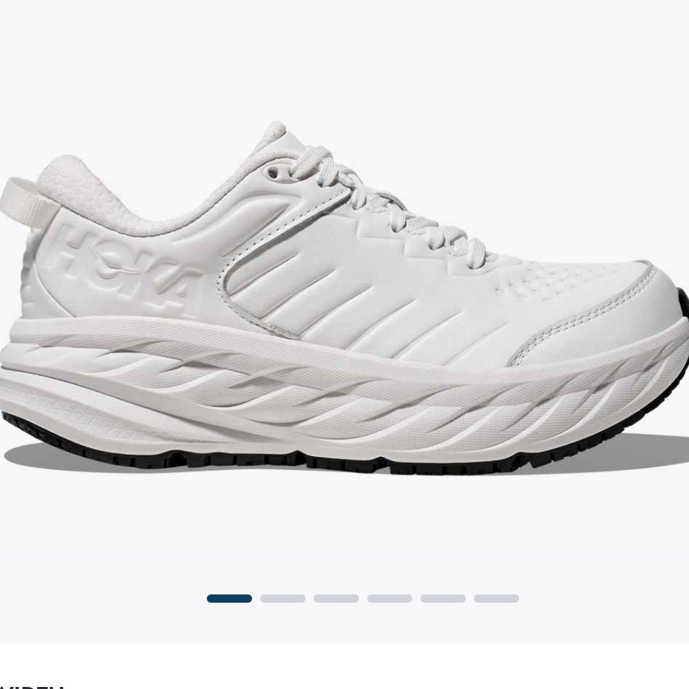 Hoka Bondi SR white size 9